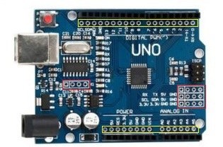 CH340 UNO extra pins